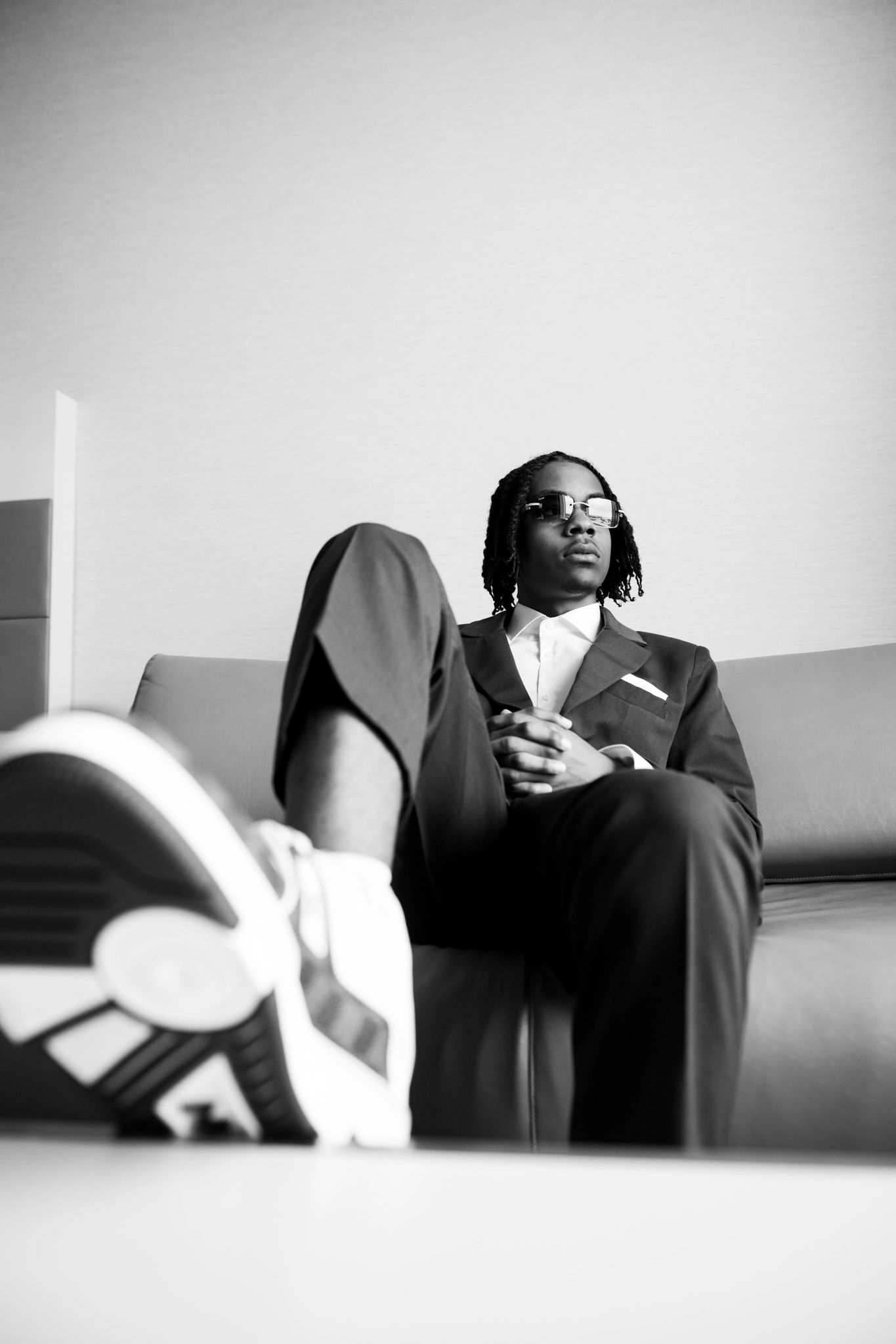 Portrait in interior setting
